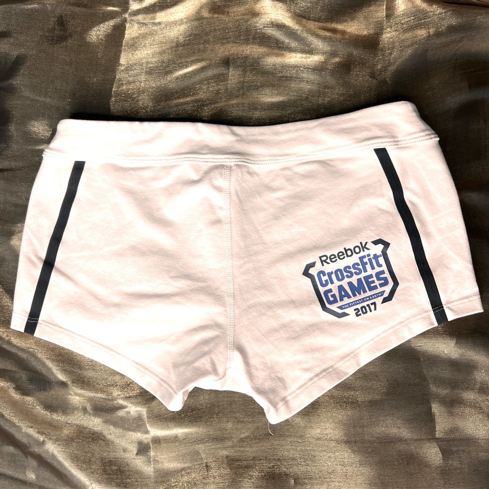 Reebok CrossFit Games Booty Shorts in white
